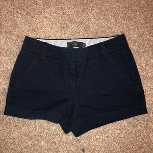 Barely worn 3.5" classic chino short- navy blue